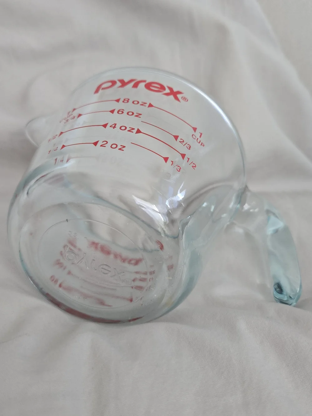 Pyrex clear glass
